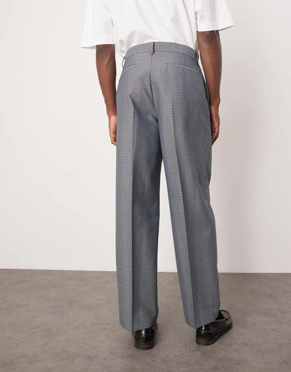 Wide Suit Trousers