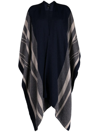 Striped Alpaca Duster