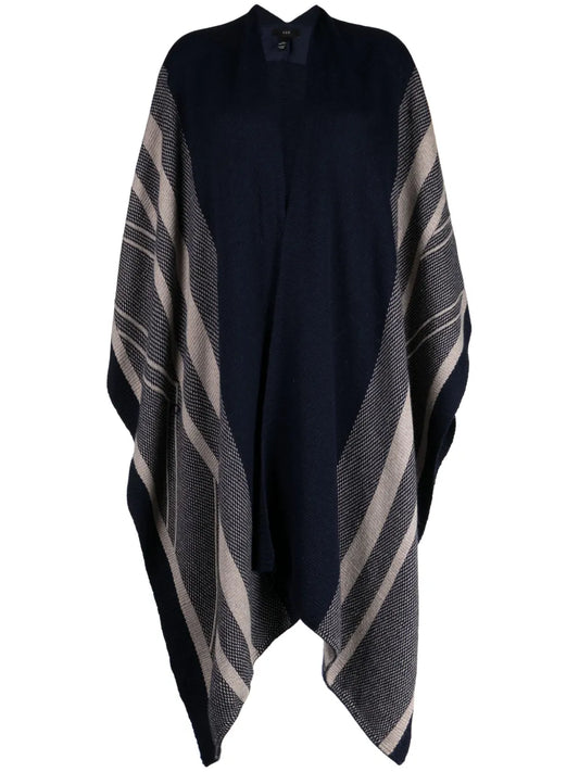 Striped Alpaca Duster