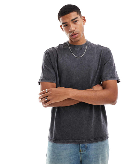 Acid Wash Oversized T-Shirt