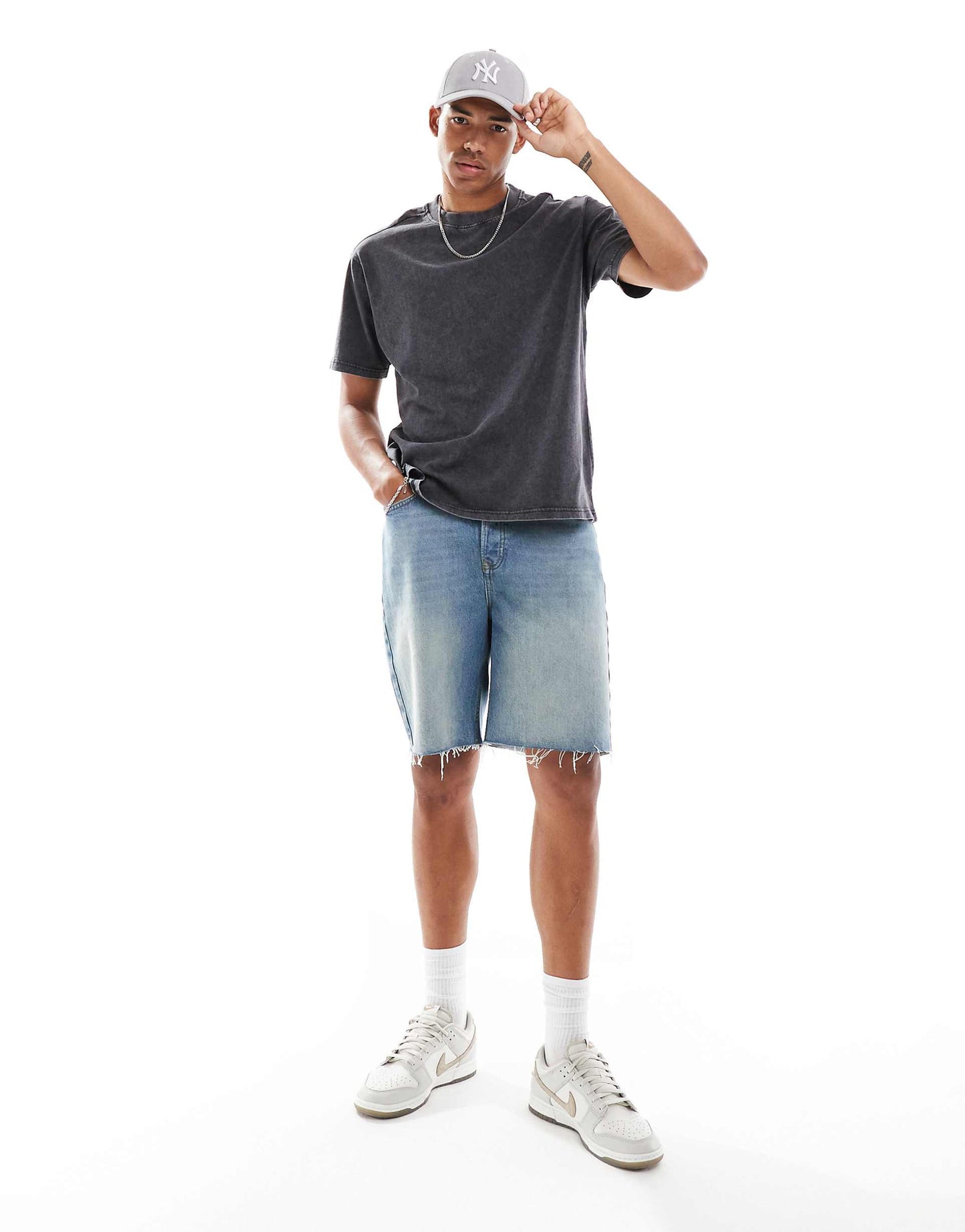 Acid Wash Oversized T-Shirt