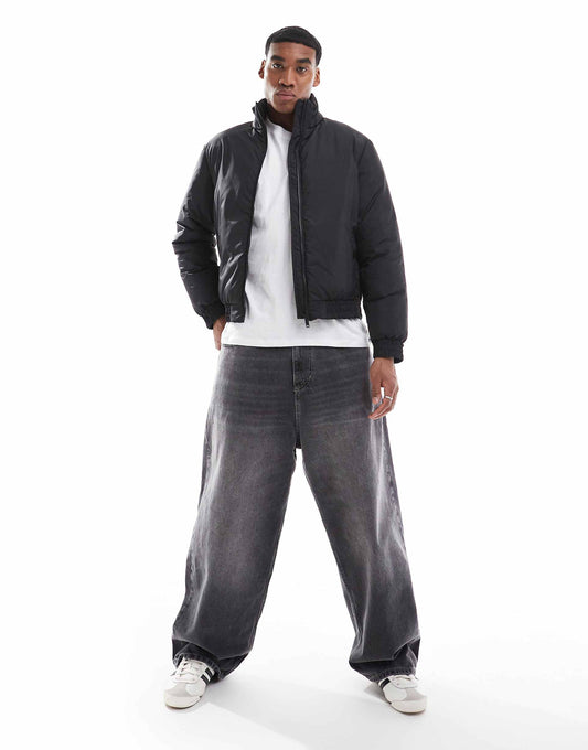 High Collar Bomber Jacket