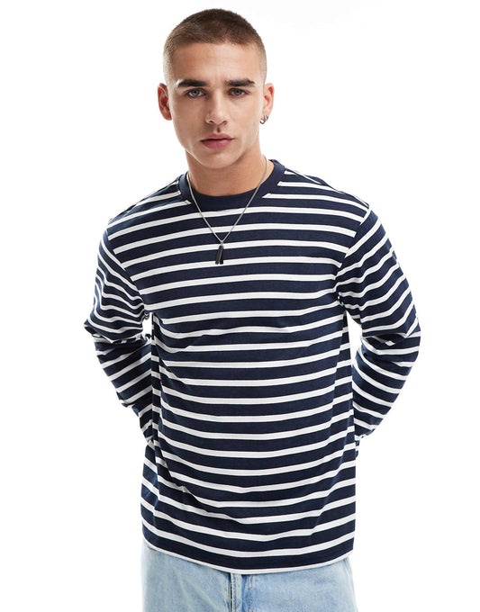 Relaxed Fit Striped T-Shirt