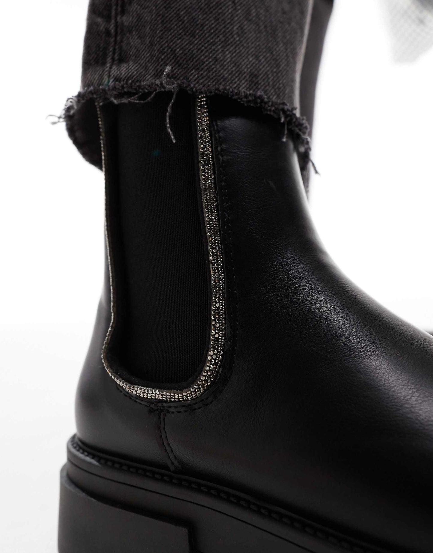 Ankle Boots With Embellisment