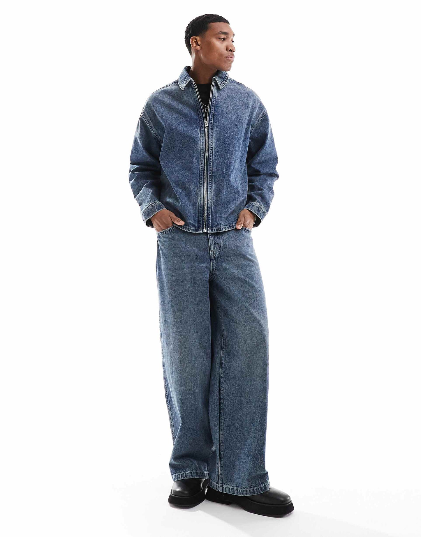 Co-Ord Boxy Fit Coach Jacket