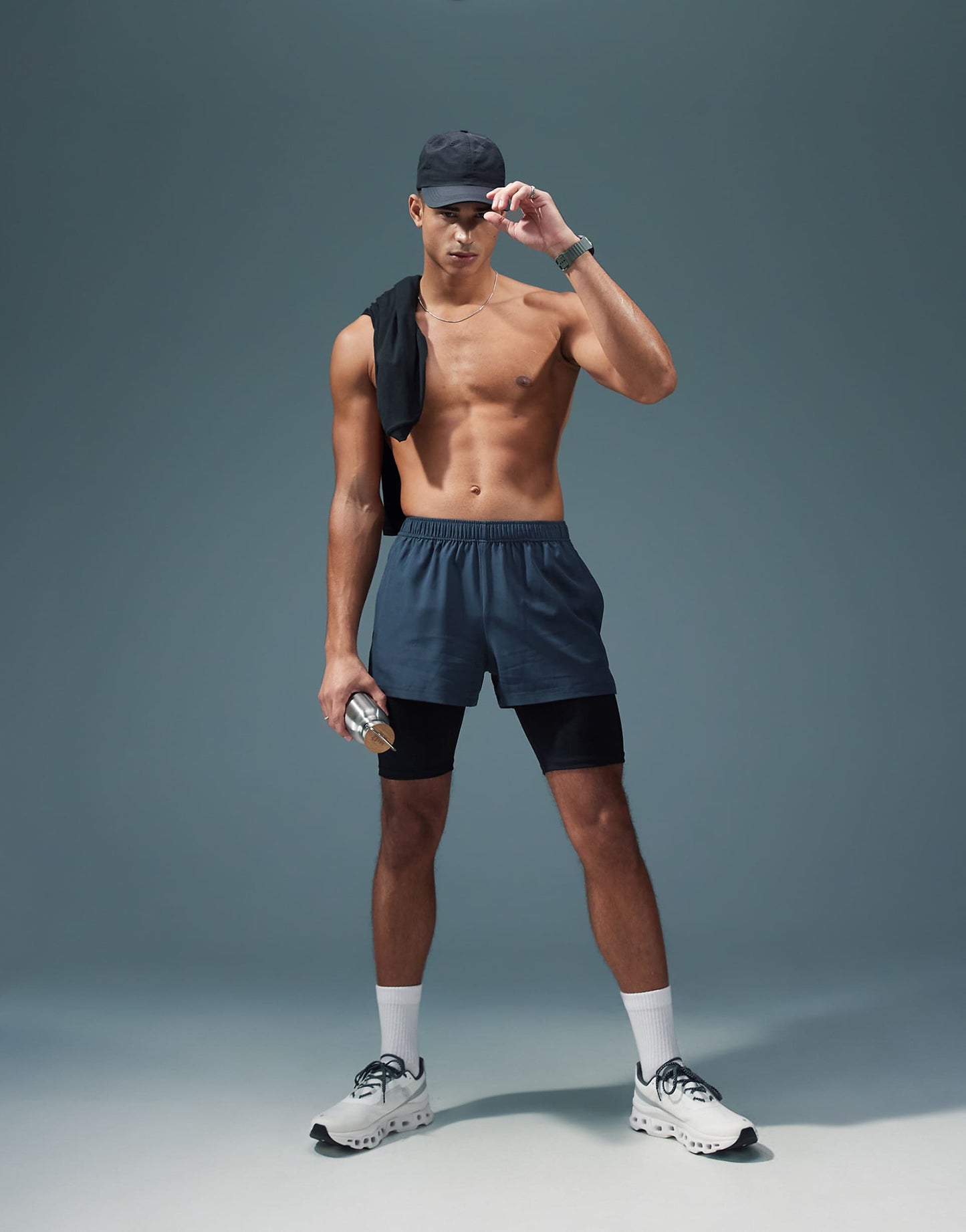 Icon Training Base Layer Legging Shorts With Quick Dry And Phone Pocket