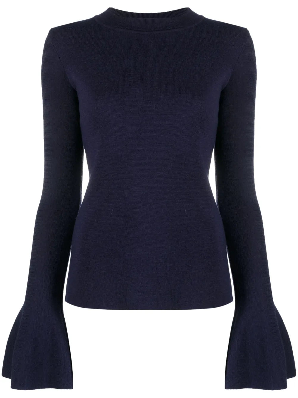 Joan Flared-Cuff Knitted Jumper