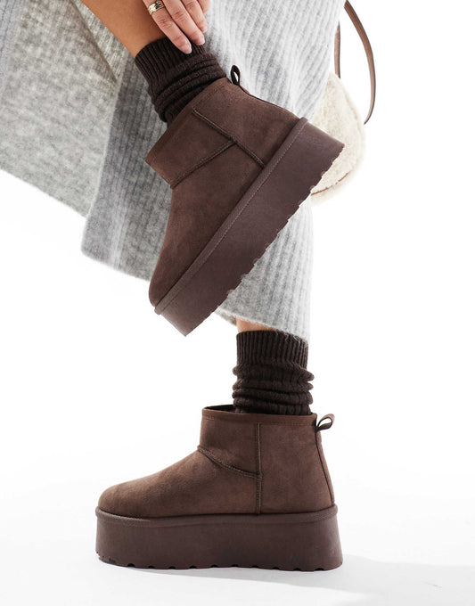 Mini Flatform Boots