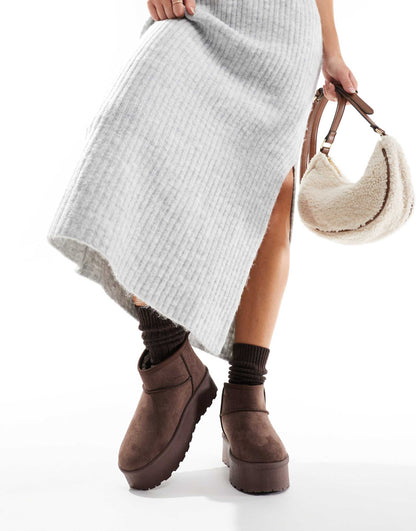 Mini Flatform Boots