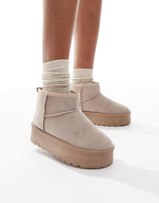 Mini Flatform Boots