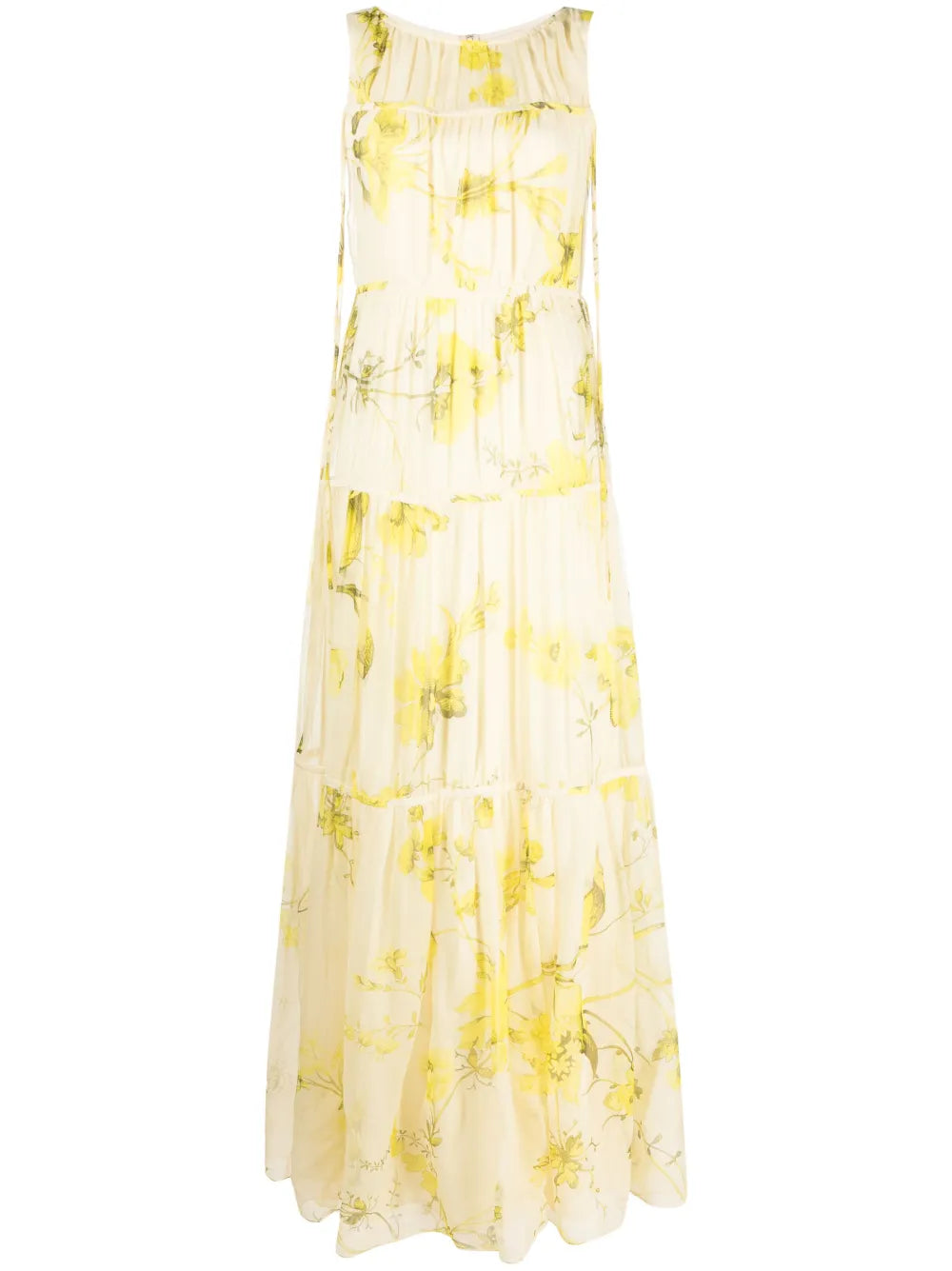 Isla Floral-Print Maxi Dress
