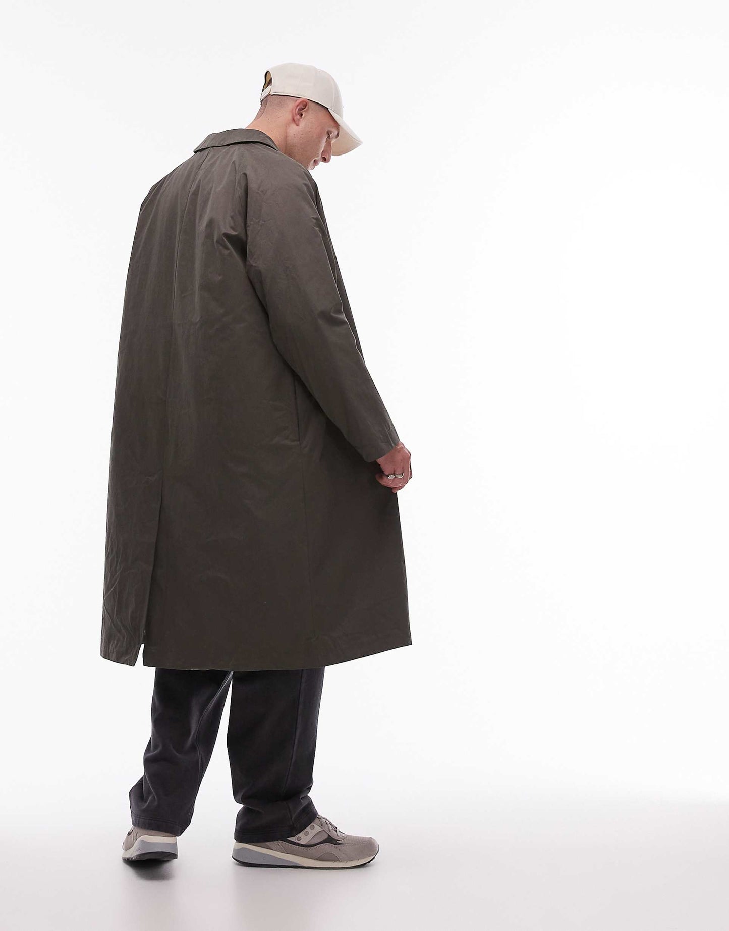 Oversized Mac With Removeable Lining