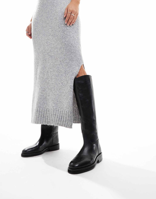 Cheltenham Smart Leather Riding Knee Boots