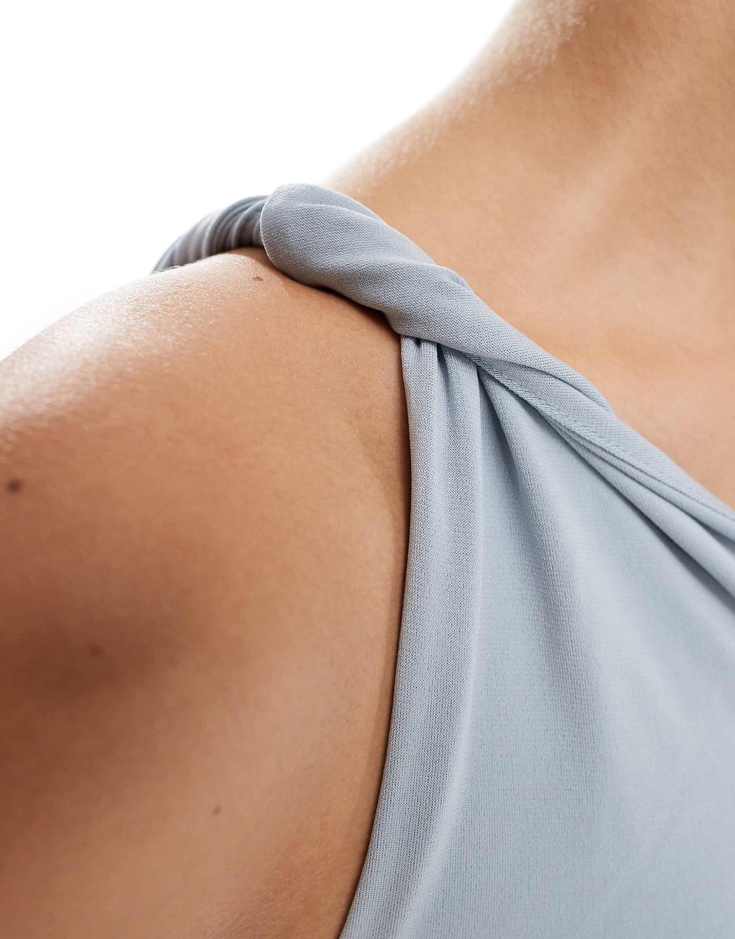 Asymmetric Hem One Shoulder Top