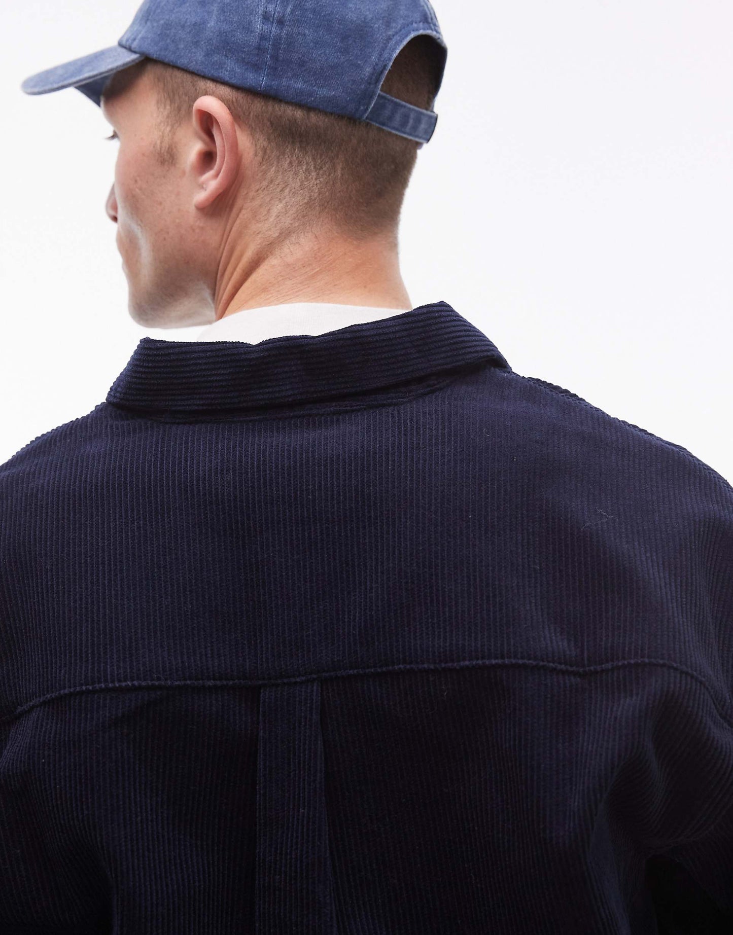 Mini Cord Oversized Shirt