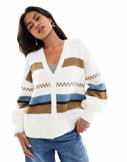 Valerie Boucle Cardigan