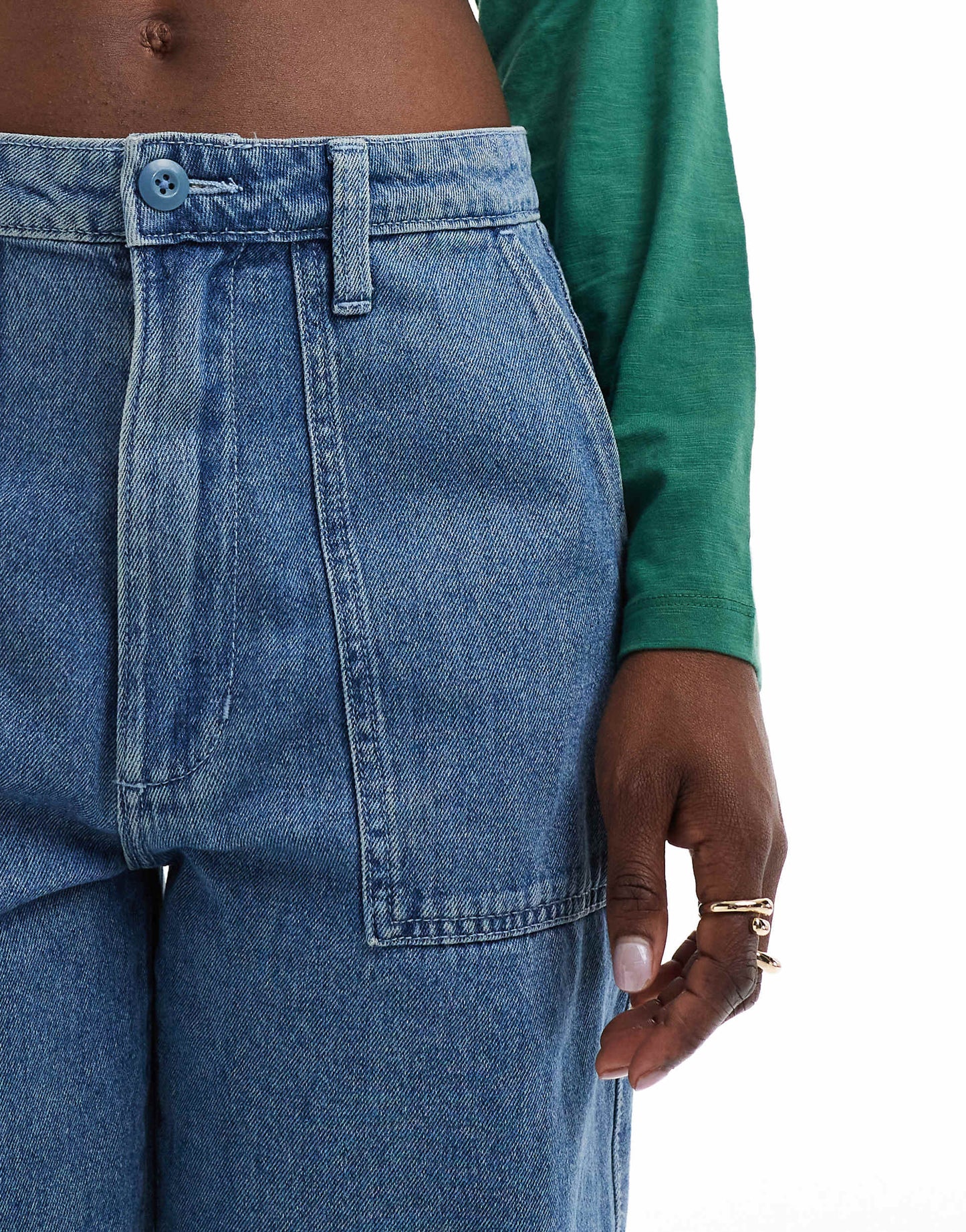 Union Relaxed Denim Carpenter Trousers