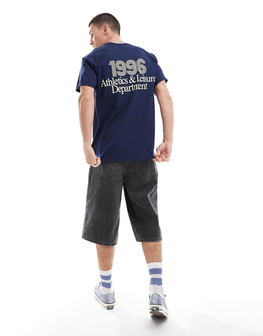 Relaxed T-Shirt With Back Print