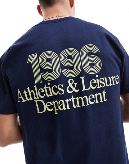 Relaxed T-Shirt With Back Print