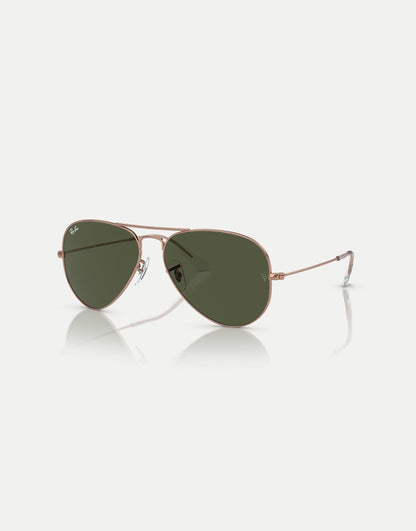 Aviator Rose Gold Pilot Sunglasses