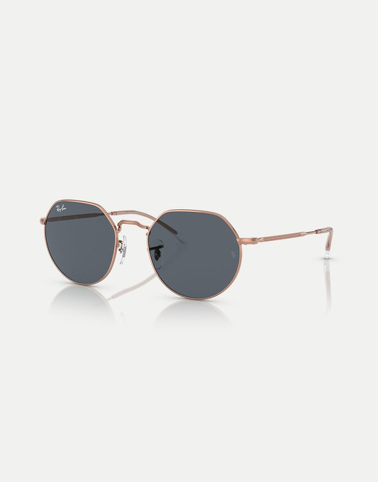 Jack Rose Gold Irregular Sunglasses