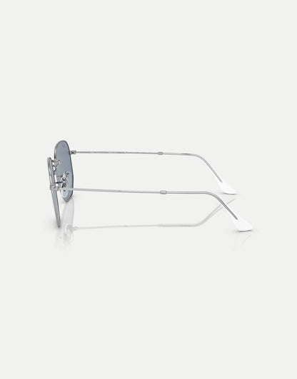 Hexagonal Flat Lenses Irregular Polarised Sunglasses