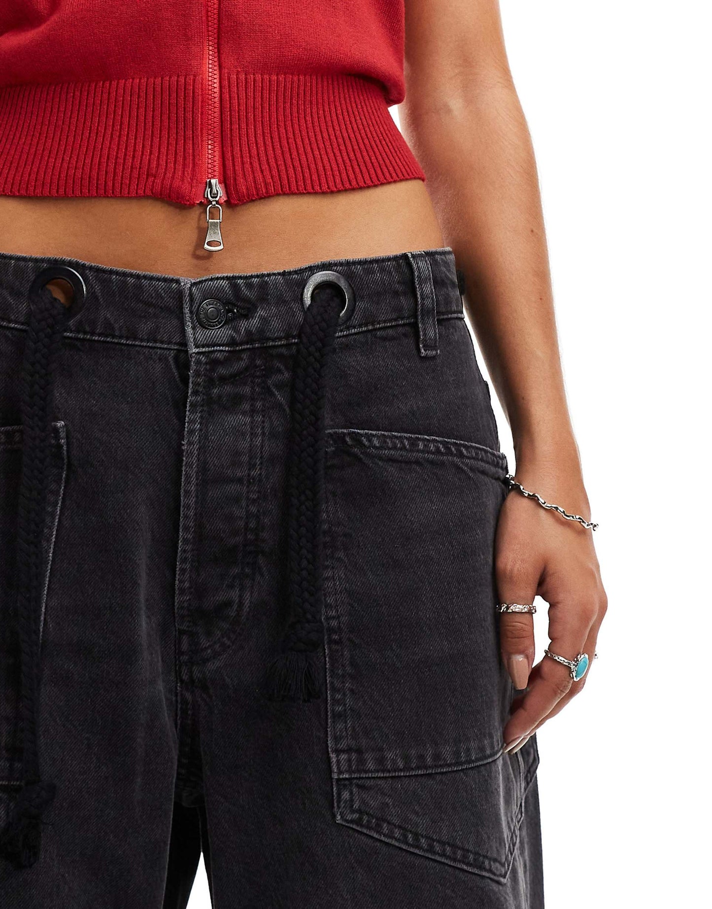 Moxie Mid Rise Barrel Jean