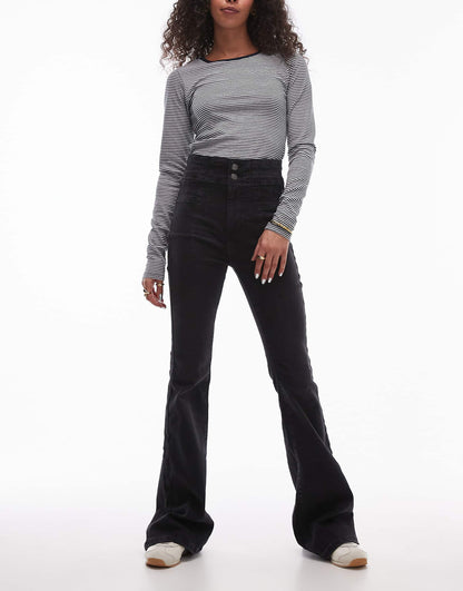 Jayde High Rise Skinny Flare