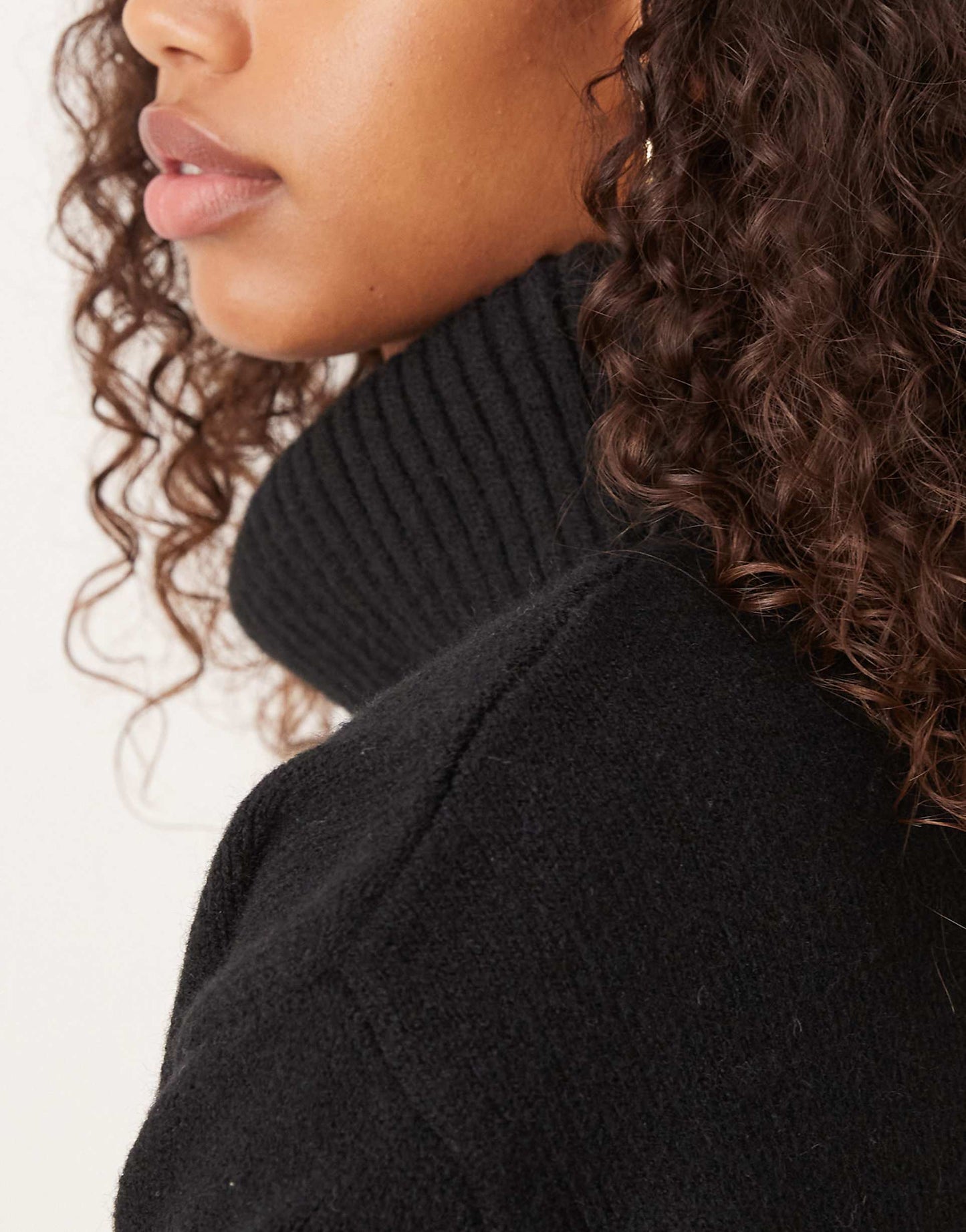 Roll Neck Slouchy Jumper