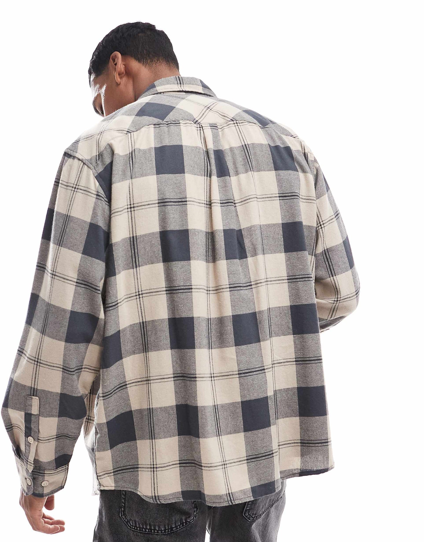 Oversized Brushed Cotton Shirt