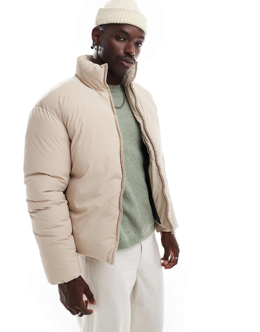 Cropped Puffer Jacket