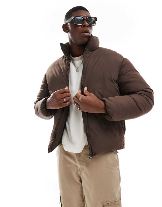 Cropped Puffer Jacket