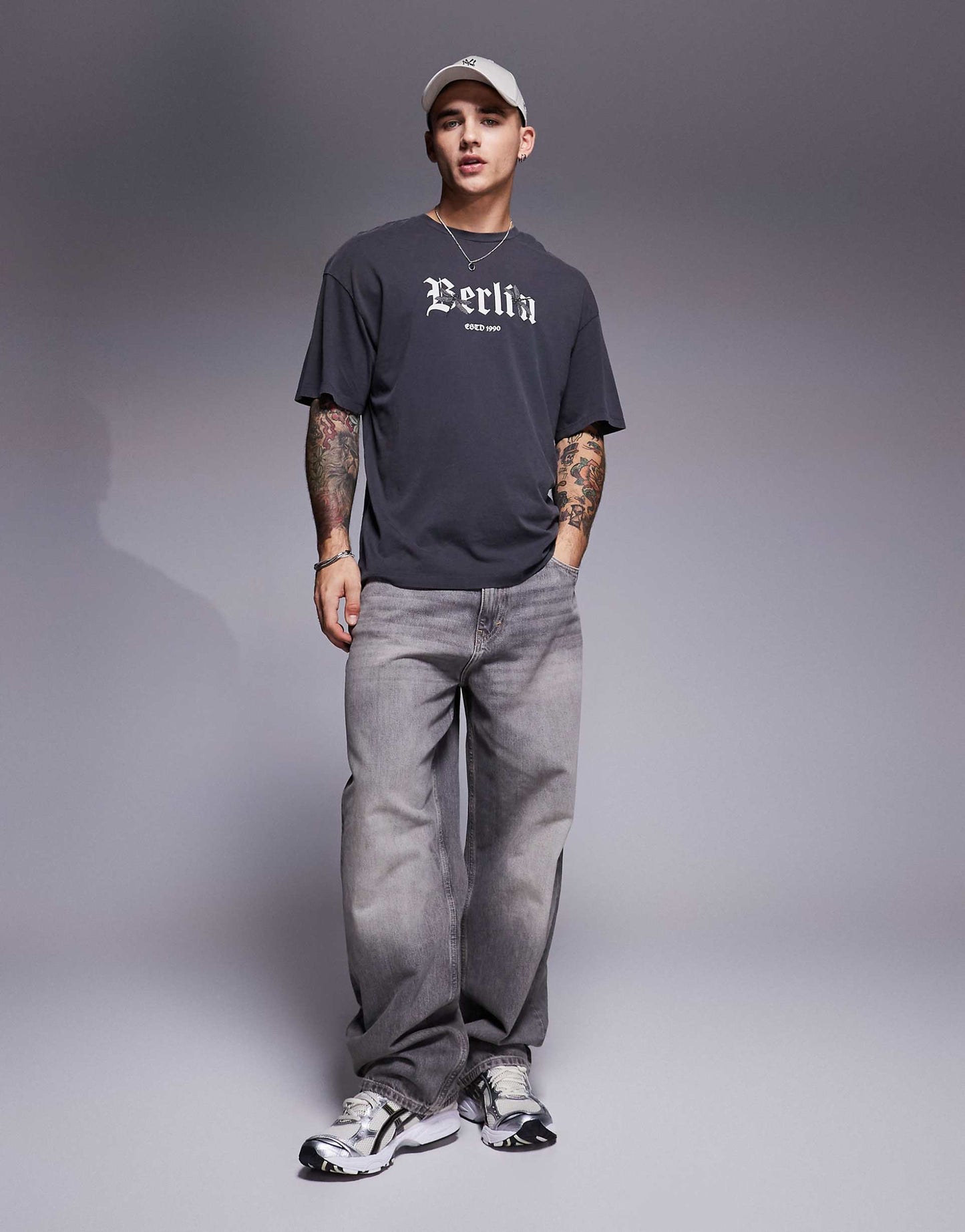 Oversized Berlin Print T-Shirt