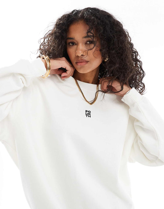 Logo Embroidered Sweatshirt