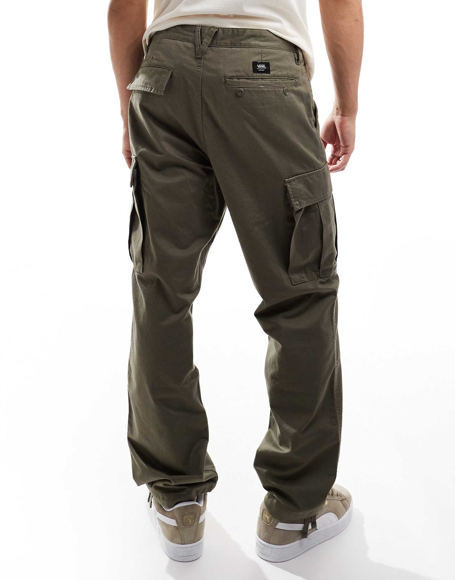 Service Loose Fit Tapered Cargo Trousers