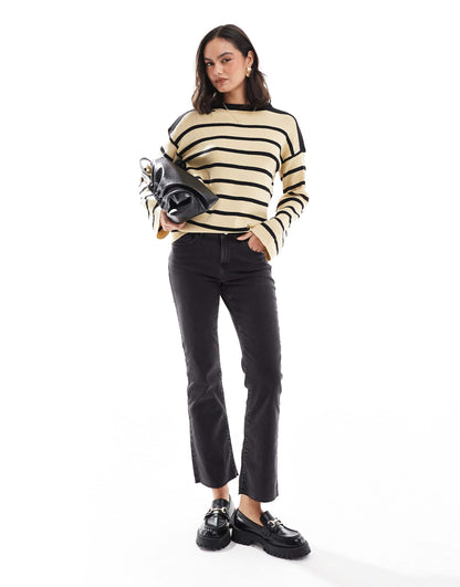 Oversized Striped Jumper