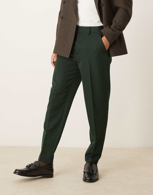 Smart Tapered Fit Trousers