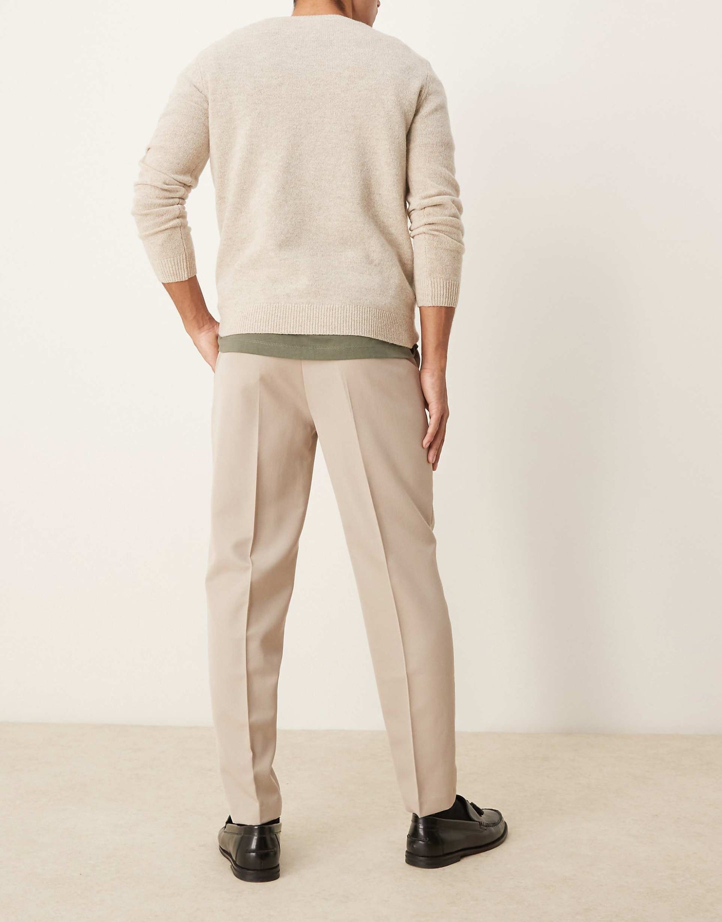 Smart Tapered Fit Trousers