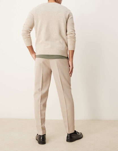 Smart Tapered Fit Trousers