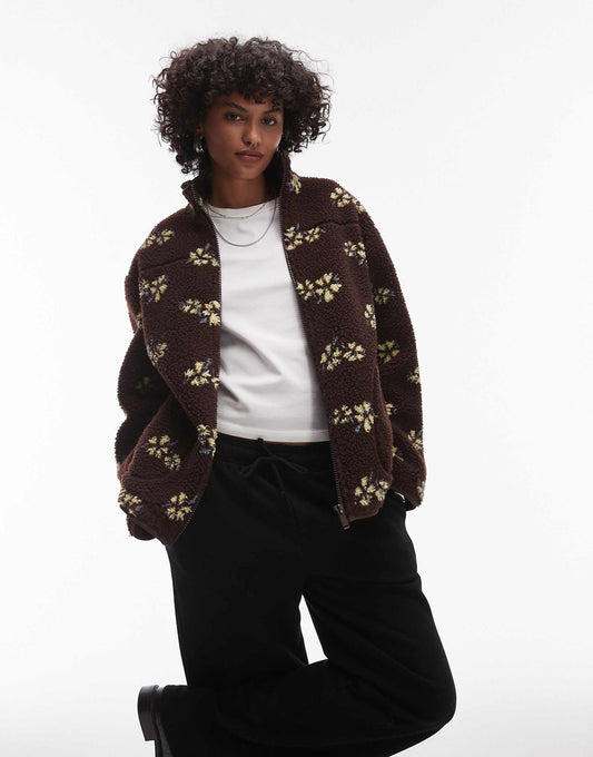 Fleece Borg Coat