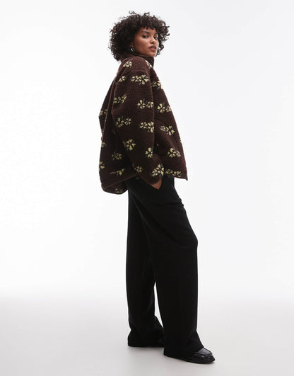 Fleece Borg Coat