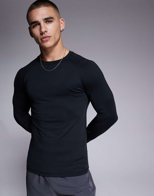 Icon Training Long Sleeve Muscle Fit Base Layer
