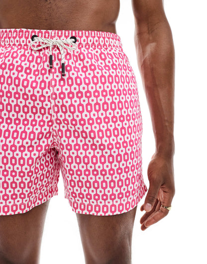 Printed 15-Inch  Swim Shorts
