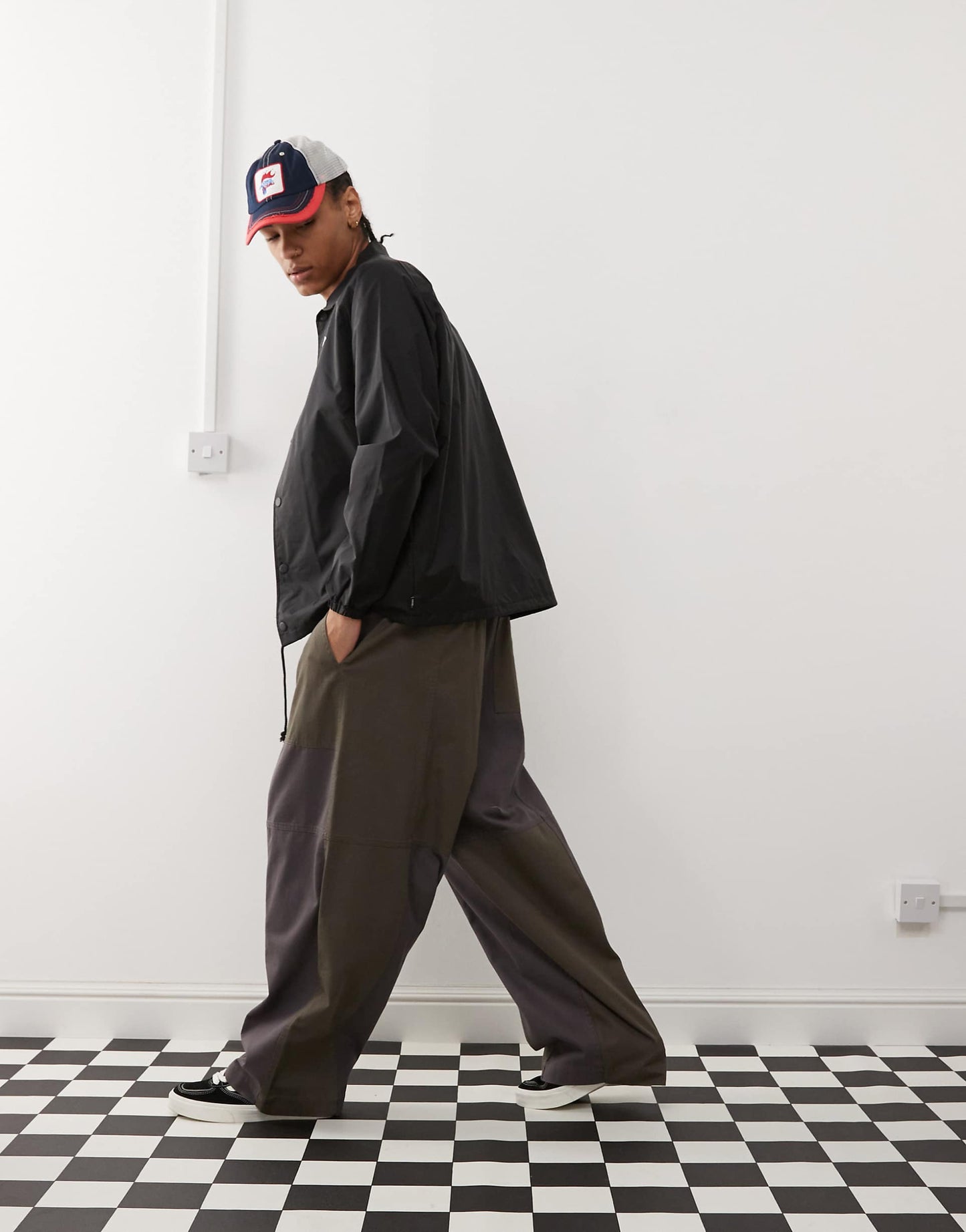 Torrey Coach Jacket With Left Chest Logo