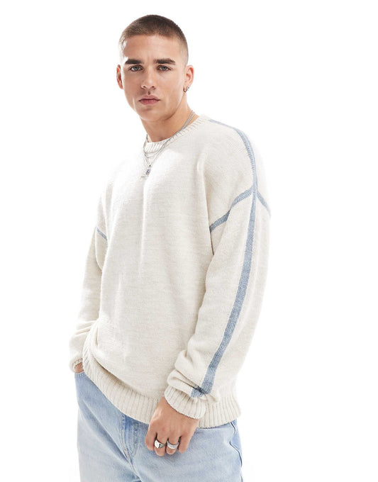 Relaxed Knitted Jumper