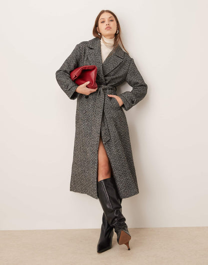 Belted Long Coat