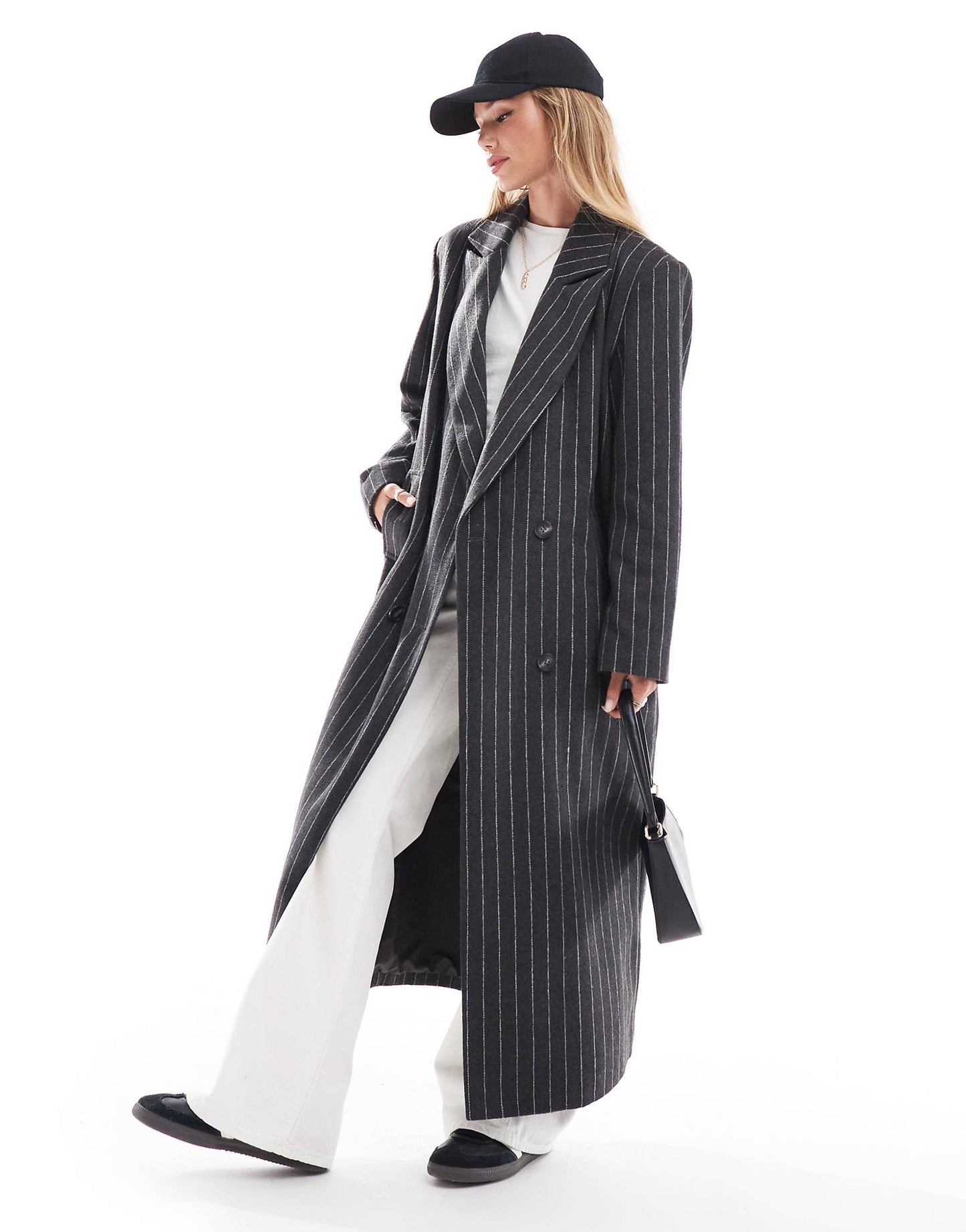 Pinstripe Coat