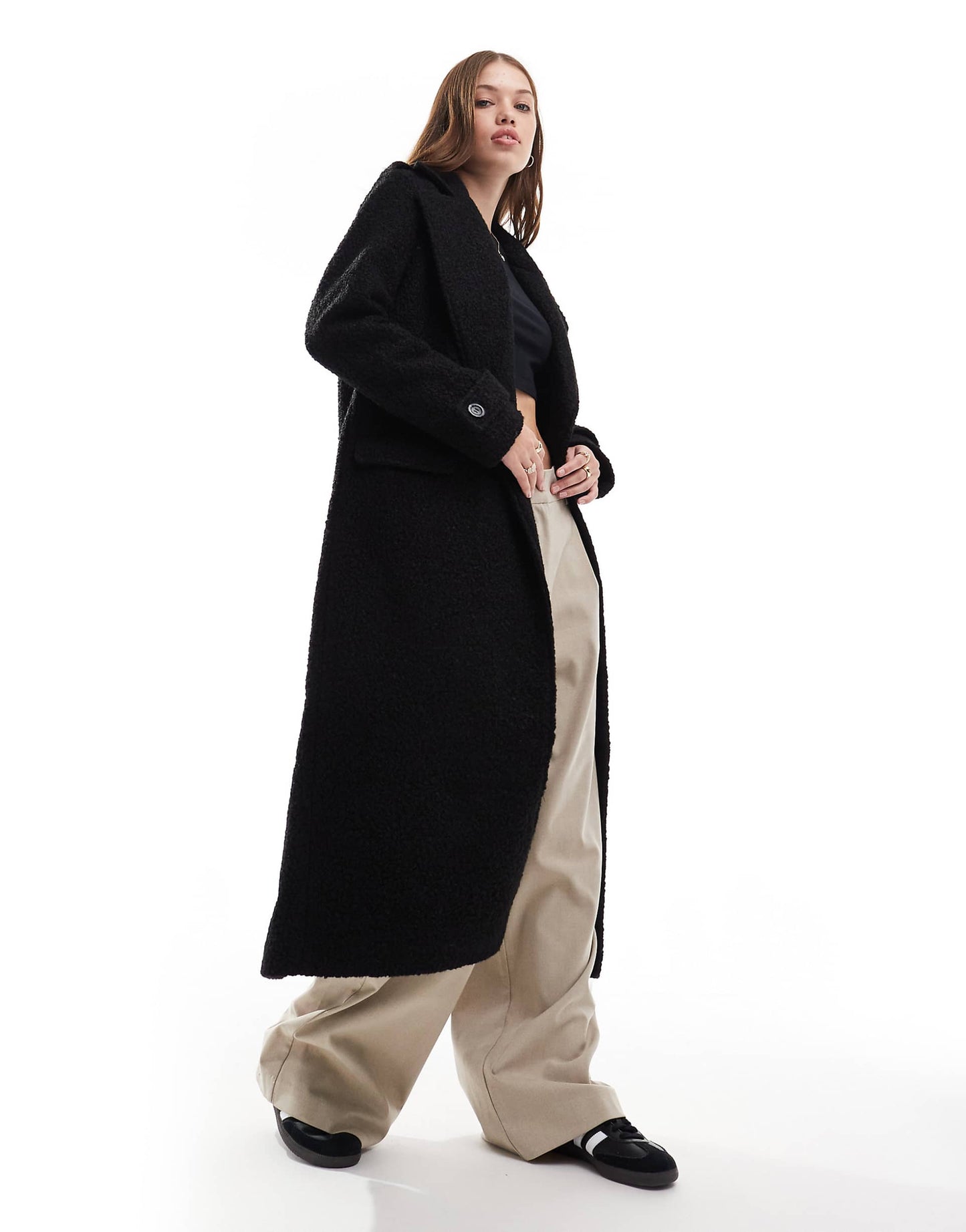 Boxy Felted Coat