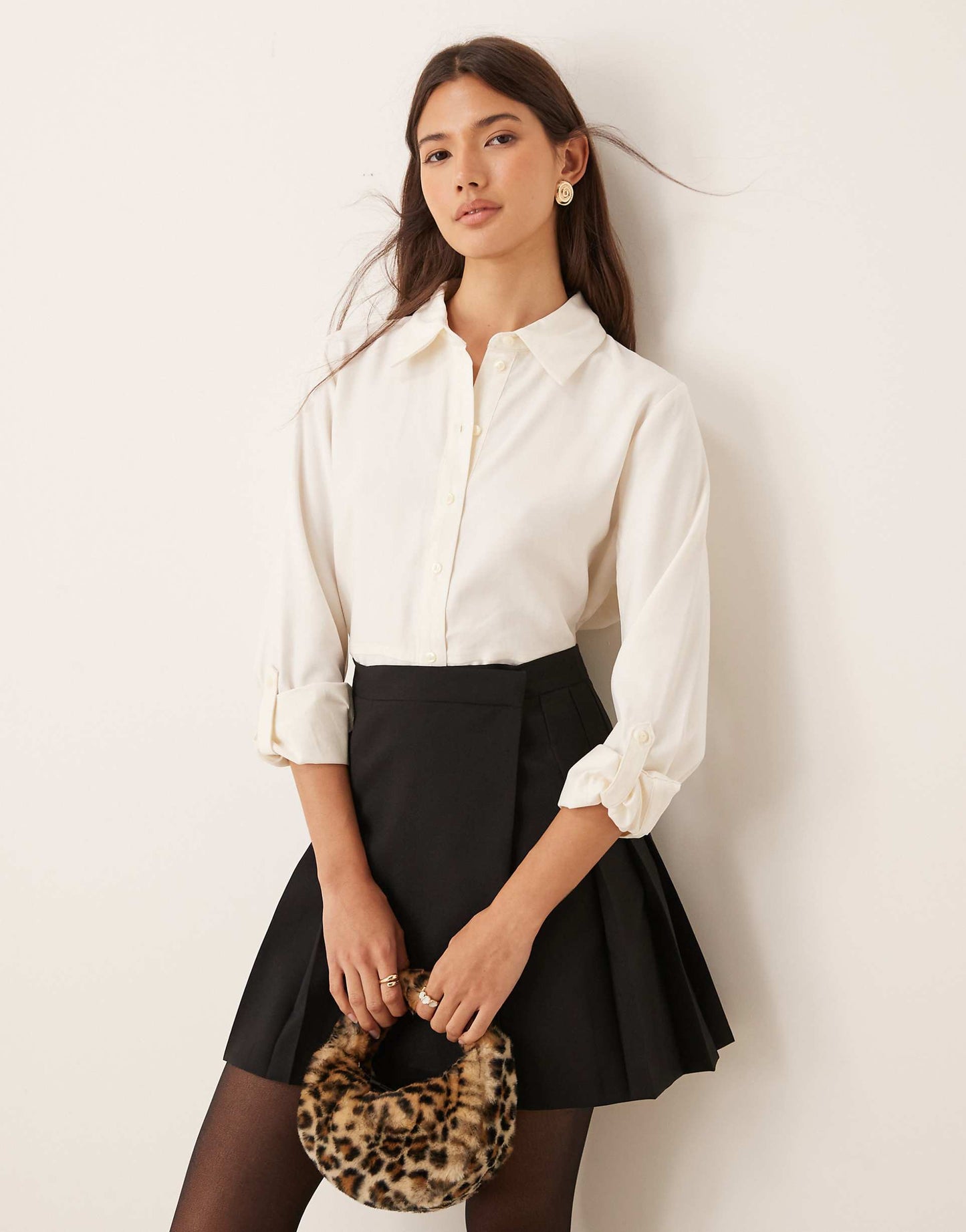 Oversized Shirt With Seam Detail