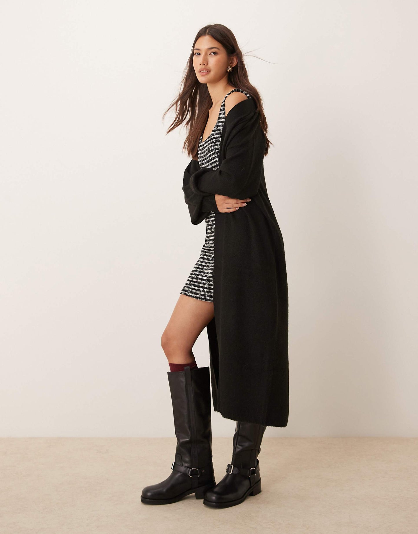 Longline Knitted Cardigan